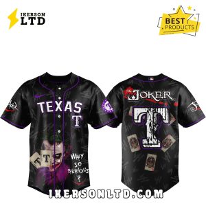 Texas Rangers x The Joker Baseball Jersey