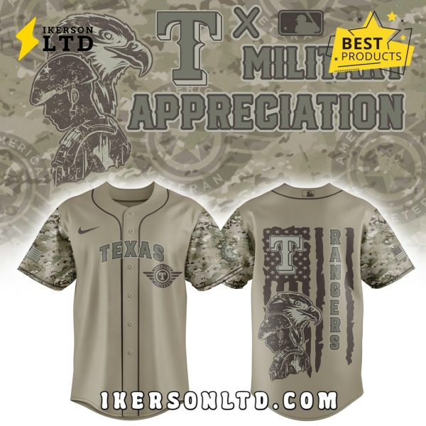 Texas Rangers x Veteran U.S 2025 Baseball Jersey