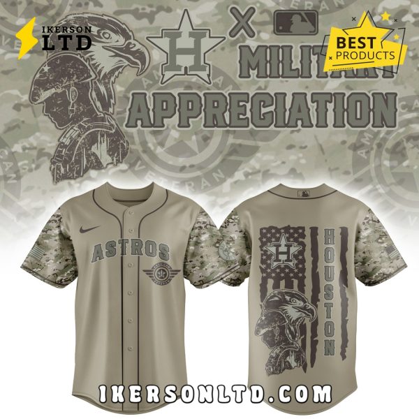 Veteran U.S 2025 x Houston Astros Baseball Jersey