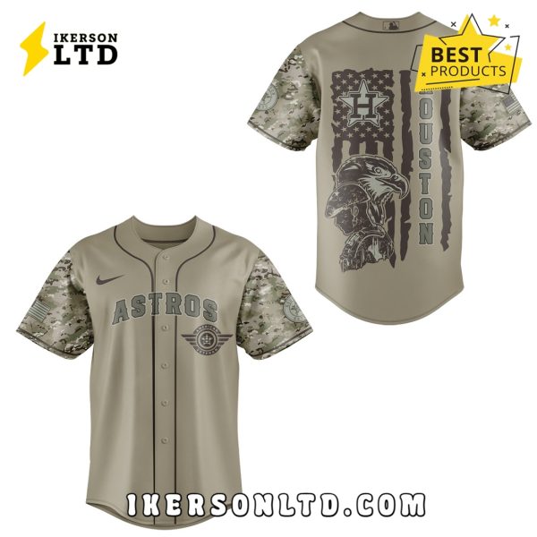 Veteran U.S 2025 x Houston Astros Baseball Jersey