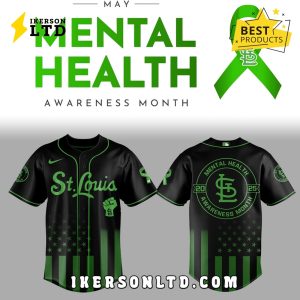 Cardinals x Mental Health Awareness Month Baseball Jersey 2025