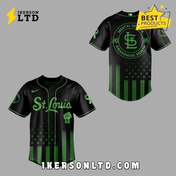 Cardinals x Mental Health Awareness Month Baseball Jersey 2025