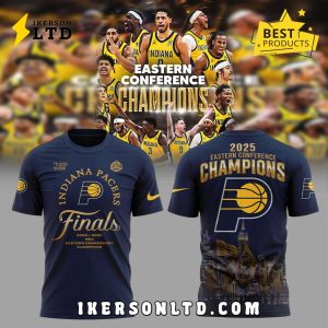Indiana Pacers Eastern Conference Champions Hoodie 2025