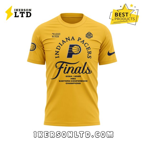 Indiana Pacers Eastern Conference Yellow Hoodie