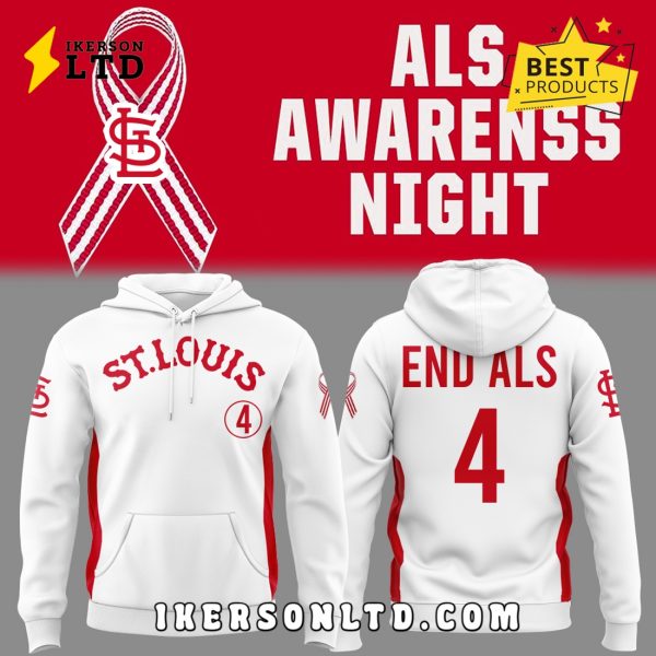 Limited Edition Cardinals x ALS Awareness Night Hoodie, Long Pants