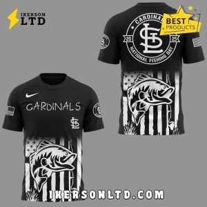 Limited Edition Cardinals x National Fishing Day Shirt