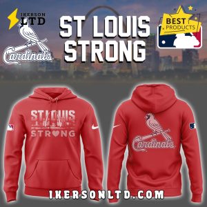 Limited Edition Cardinals x St Louis Strong Hoodie 2025