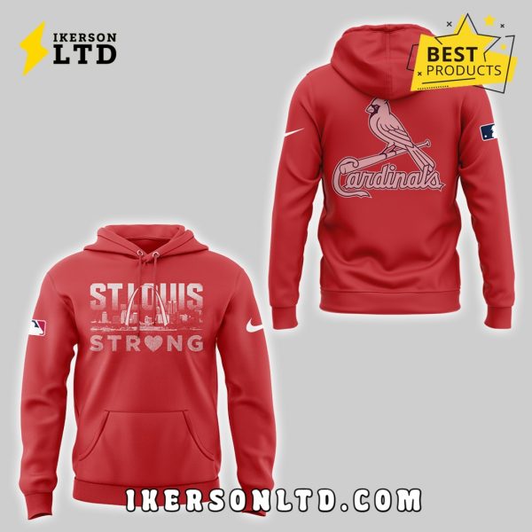 Limited Edition Cardinals x St Louis Strong Hoodie 2025