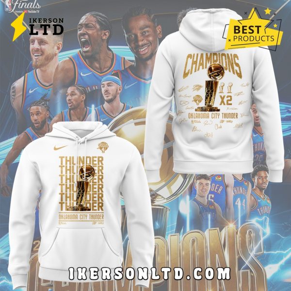 Limited Edition OKC Basketball Champions 2025 Hoodie, Long Pants