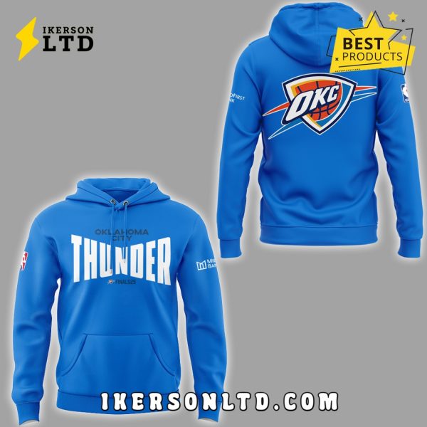 Limited Edition OKC Game 1 Final Blue Hoodie 2025
