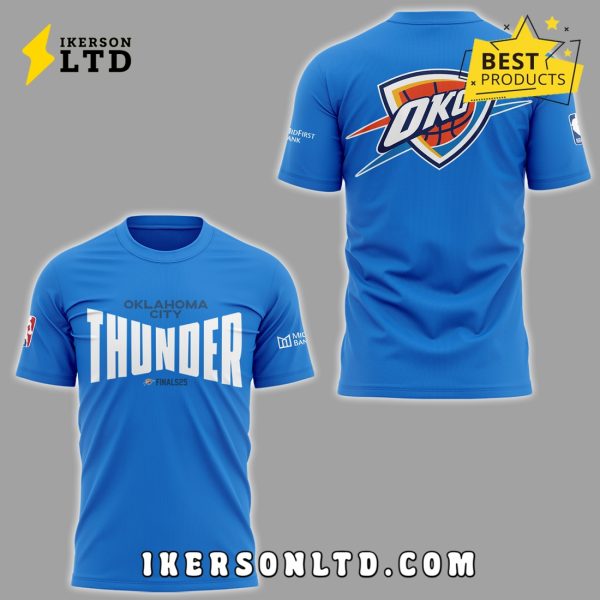 Limited Edition OKC Game 1 Final Blue Hoodie 2025