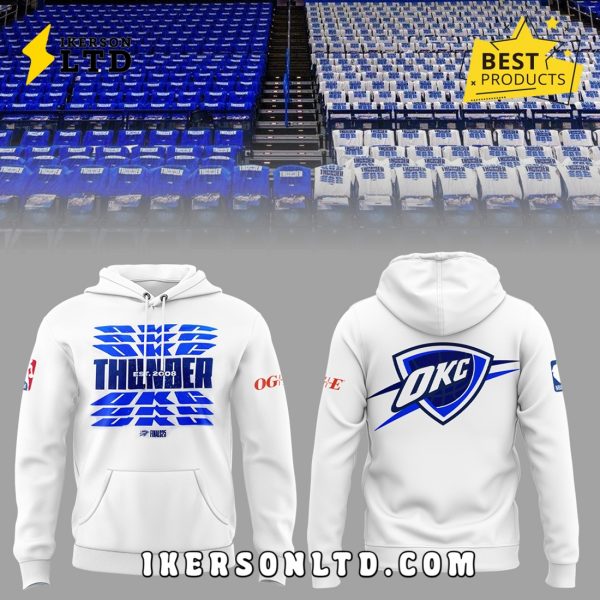 Limited Edition OKC Game 5 Final White 2025 Hoodie, Long Pants