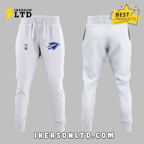 Limited Edition OKC Game 5 Final White 2025 Hoodie, Long Pants