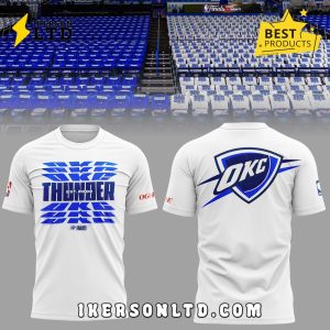 Limited Edition OKC Game 5 Final White Hoodie 2025