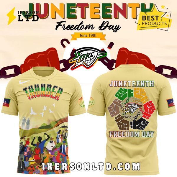 Limited Edition OKC Juneteenth Freedom Day Hoodie 2025