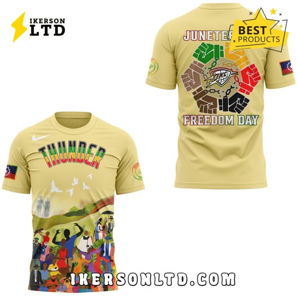 Limited Edition OKC Juneteenth Freedom Day Hoodie 2025