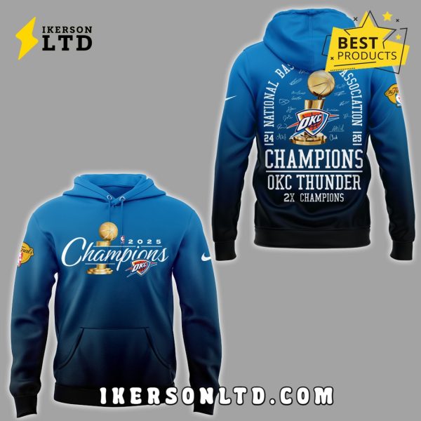 Limited Edition OKC National Basketball Champions Hoodie