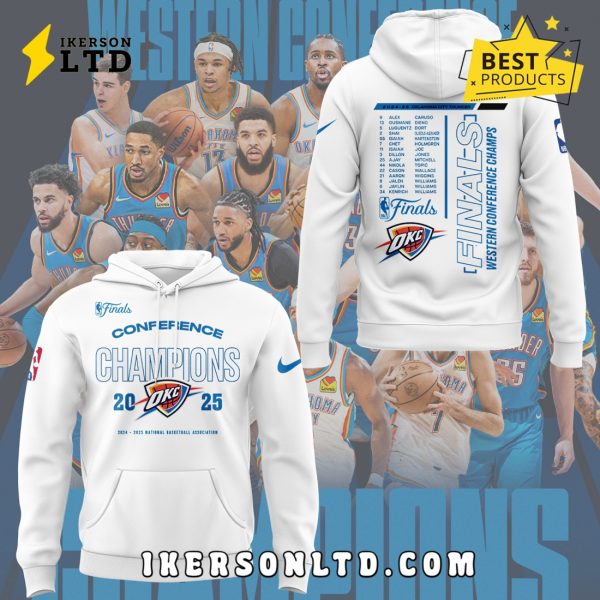 Limited Edition OKC Western Champions Hoodie 2025
