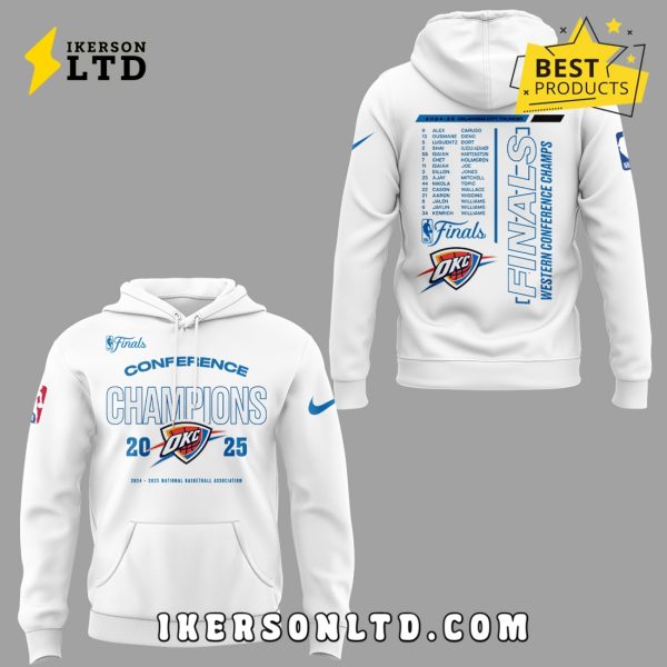 Limited Edition OKC Western Champions Hoodie 2025