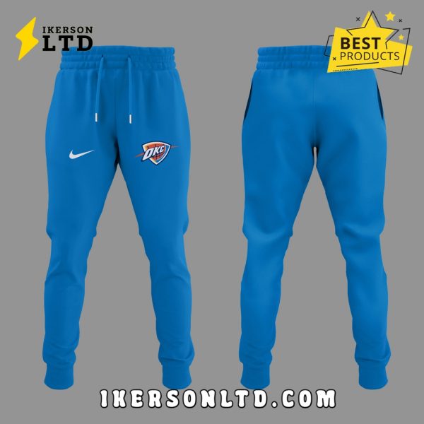 Limited Edition OKC x No Cer 2025 Blue Hoodie, Long Pants