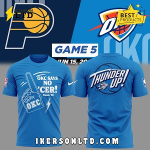 Limited Edition OKC x No Cer Blue Hoodie 2025