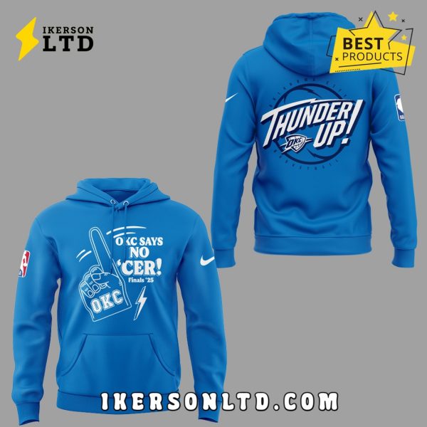 Limited Edition OKC x No Cer Blue Hoodie 2025