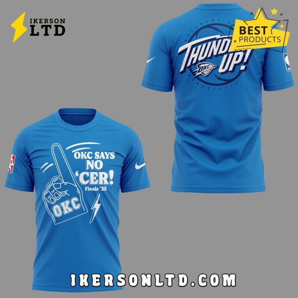 Limited Edition OKC x No Cer Blue Hoodie 2025