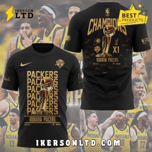 Limited Edition Pacers 2025 Champions Black Hoodie