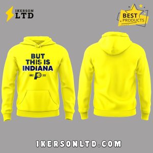 Limited Edition Pacers Final 2025 Yellow Hoodie, Long Pants
