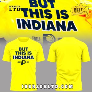 Limited Edition Pacers Final Yellow Hoodie 2025