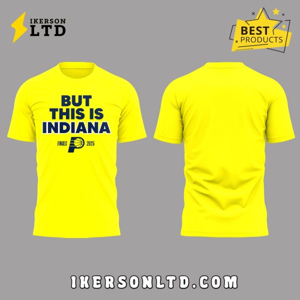 Limited Edition Pacers Final Yellow Hoodie 2025