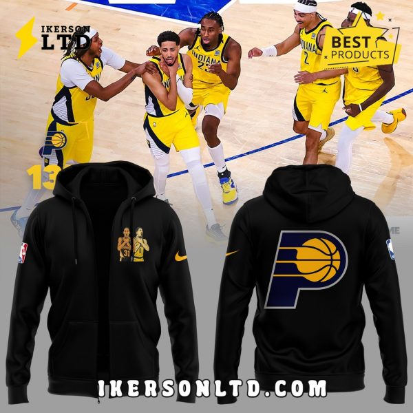 Limited Edition Pacers Legacy Signal Black Hoodie 2025