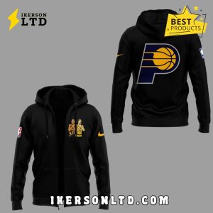 Limited Edition Pacers Legacy Signal Black Hoodie 2025