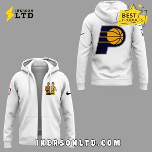 Limited Edition Pacers Legacy Signal White Hoodie 2025