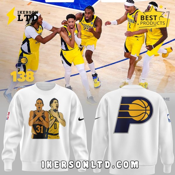 Limited Edition Pacers Legacy Signal White Hoodie 2025