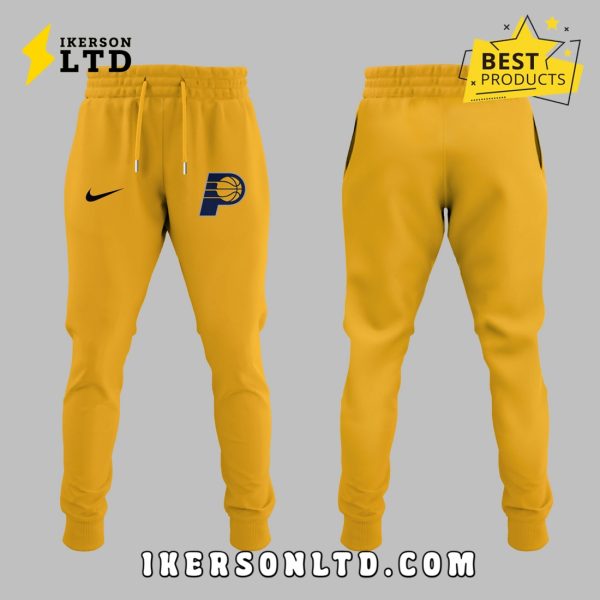 Limited Edition Pacers Legacy Signal Yellow Hoodie, Long Pants