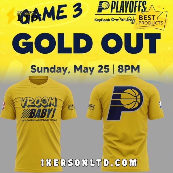 Limited Edition Pacers Vroom Baby Hoodie 2025