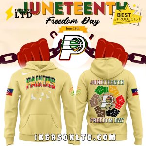 Limited Edition Pacers x Juneteenth Freedom Day Hoodie 2025