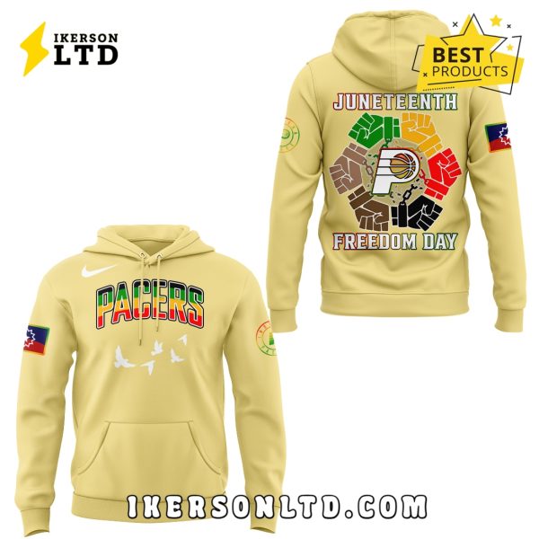 Limited Edition Pacers x Juneteenth Freedom Day Hoodie 2025