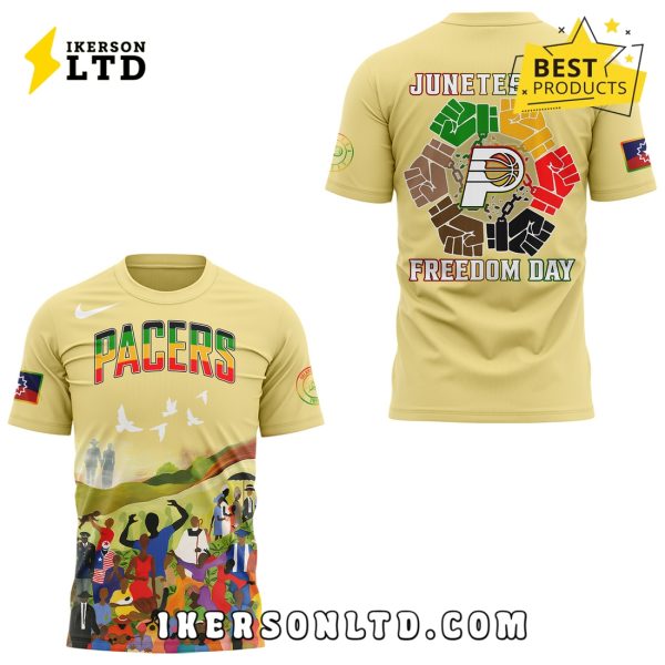 Limited Edition Pacers x Juneteenth Freedom Day Hoodie 2025