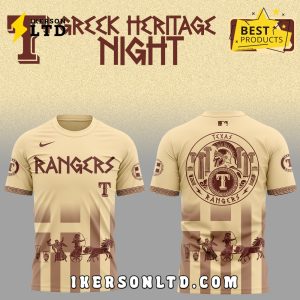 Limited Edition Rangers x Greek Heritage Night Hoodie 2025