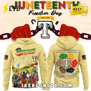 Limited Edition Rangers x Juneteenth Freedom Day Hoodie, Long Pants