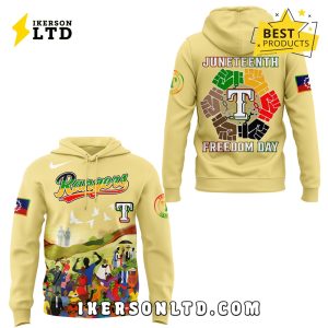 Limited Edition Rangers x Juneteenth Freedom Day Hoodie, Long Pants