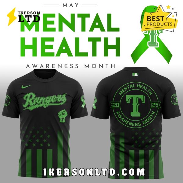 Limited Edition Rangers x Mental Health Awareness Hoodie 2025