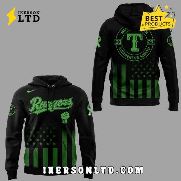 Limited Edition Rangers x Mental Health Awareness Hoodie 2025