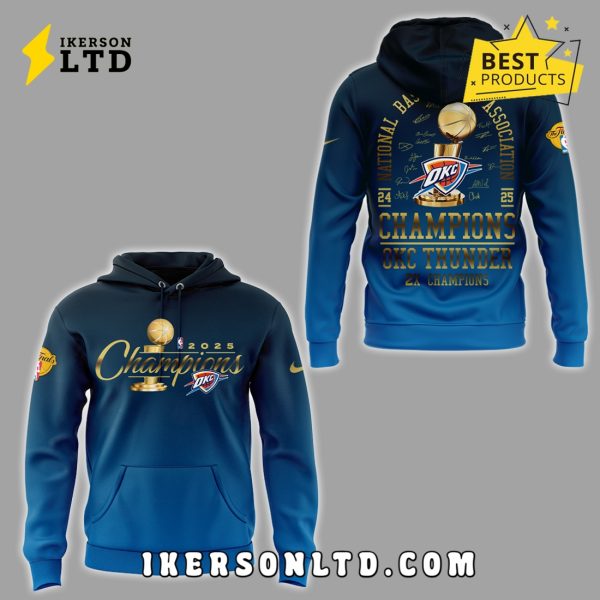 OKC National Basketball Association Champions Hoodie
