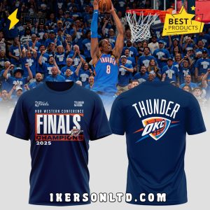 OKC Western Conference Champions Blue Hoodie