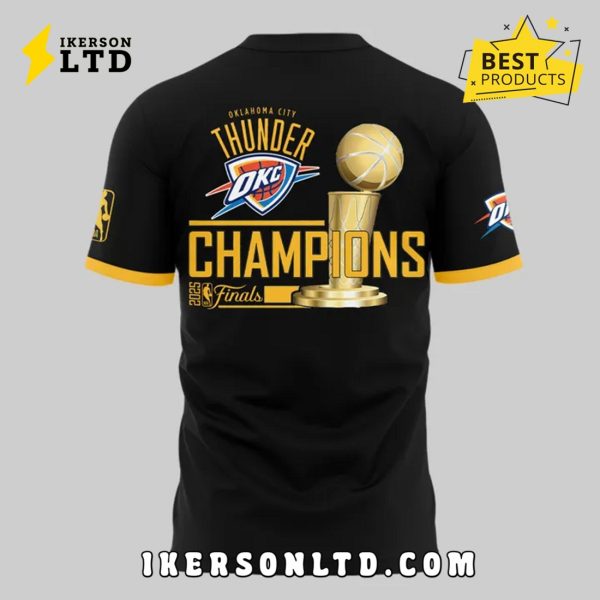 Oklahoma City Thunder 2X NBA Champions Shirt