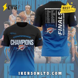 Oklahoma City Thunder Final Conference Hoodie 2025