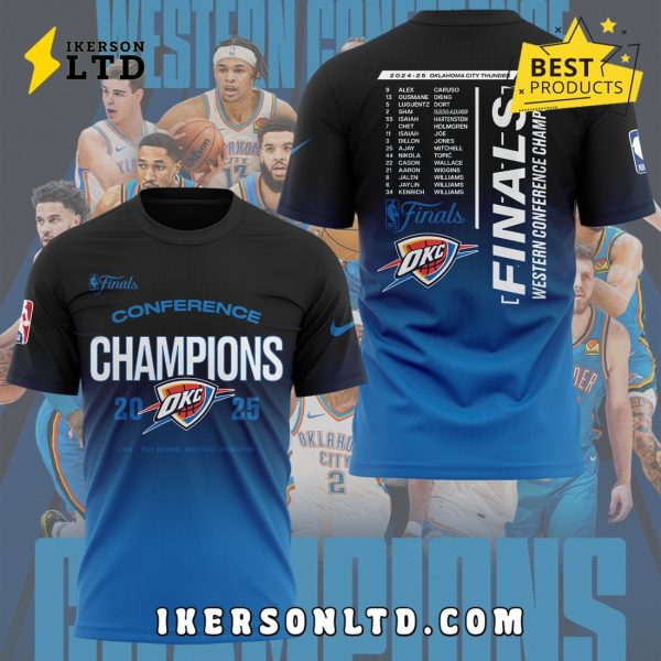 Oklahoma City Thunder Final Conference Hoodie 2025